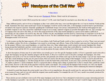 Tablet Screenshot of civilwarhandgun.com